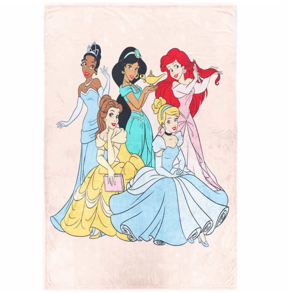 Jay Franco Character Pillow & Throw Set, Princess - Picture 3 of 8